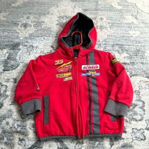 Disney Lightening McQueen zip ip Hoodie